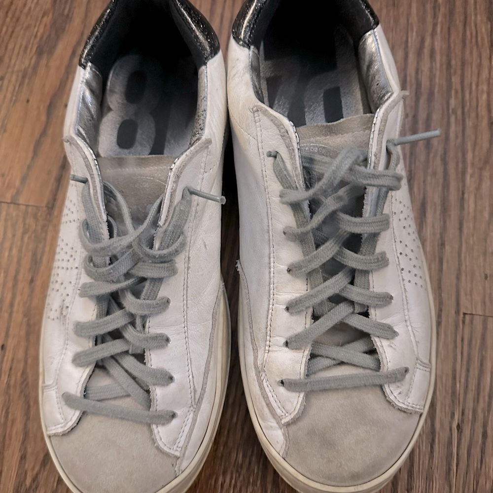 Distressed P448 sneakers size 9 (EU 40). GUC